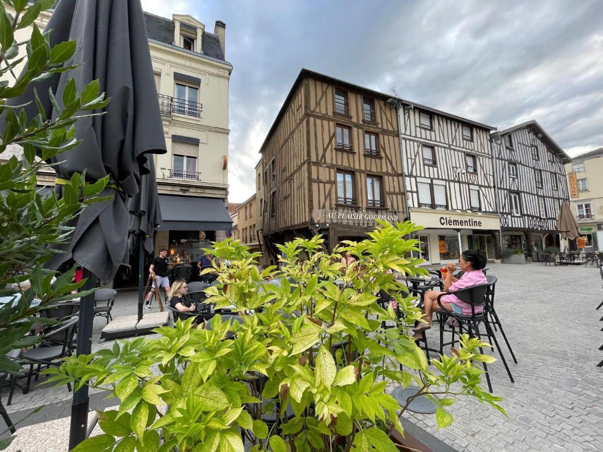 Duplex Cosy 85 M2 Hyper Centre Chalons-En-Champagne Lejlighed Eksteriør billede
